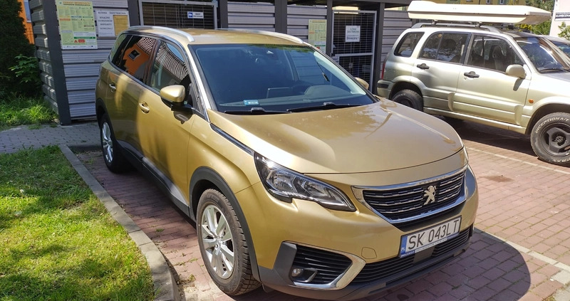 Peugeot 5008 cena 92000 przebieg: 71374, rok produkcji 2017 z Rybnik małe 352